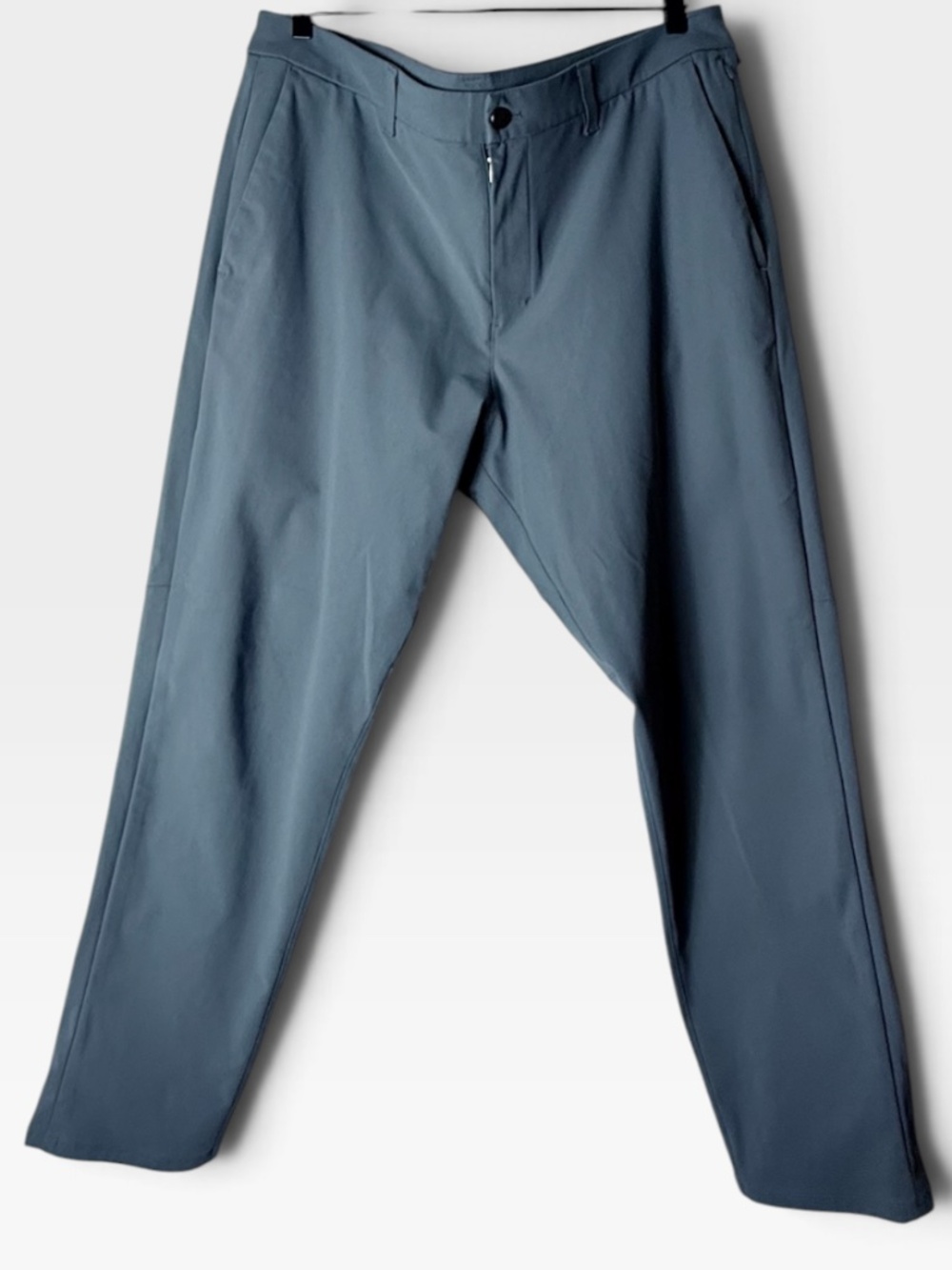 Lululemon Performance Blue Chino Pant Men's Size 42 Activewear Straight Leg (I)